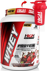 High Nutrition Çikolatalı Çilekli Whey Protein Tozu 960 gr