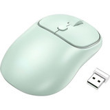Polham Sessiz Yatay Kablosuz Yeşil Optik Mouse