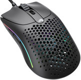 Glorious Model O2 RGB Yatay Makrolu Kablolu Siyah Optik Gaming Mouse