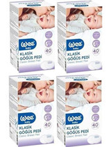 Wee Baby Klasik 4x40'lı Göğüs Pedi