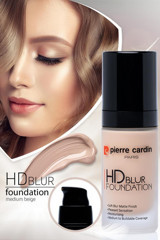 Pierre Cardin Hd Blur Pürüzsüz Görünüm Veren Mat Medium Beige Serum Tüp Fondöten 30 ml