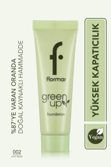 Flormar 002 Su Bazlı Vegan Serum Tüp Fondöten 30 ml