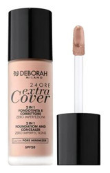 Deborah 24 Ore Extra Cover Serum Tüp Fondöten 30 ml
