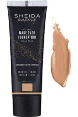 Sheida Make Over 30 Güneş Koruyuculu Krem Tüp Fondöten 50 ml