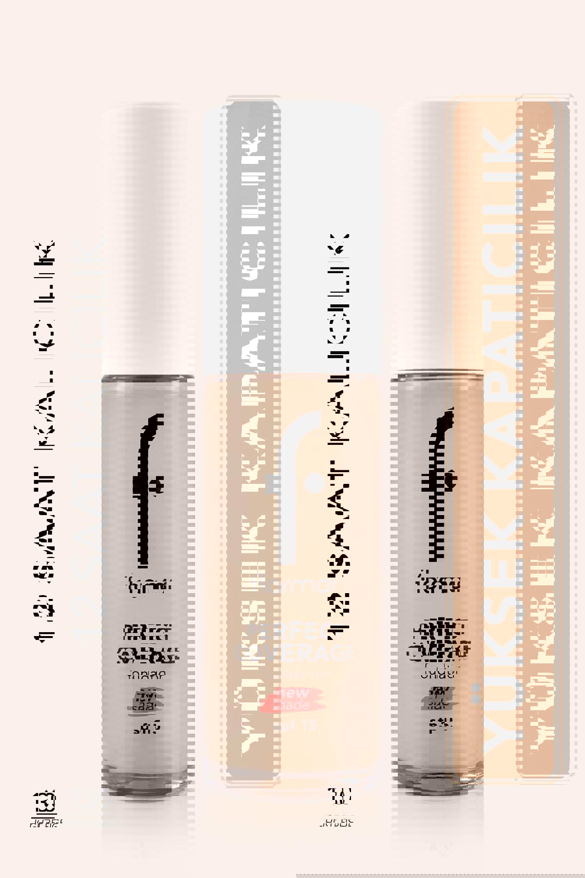 Flormar Perfect Coverage 130 Su Bazlı Serum Tüp Fondöten 30 ml