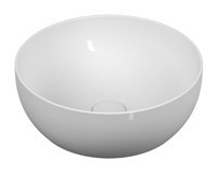Vitra Outline 5992B403-0016 Tekli 40 cm Seramik Tezgah Üstü Yuvarlak Lavabo Beyaz