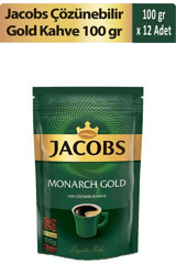 Jacobs Monarch Gold Paket Granül Kahve 12x100 gr
