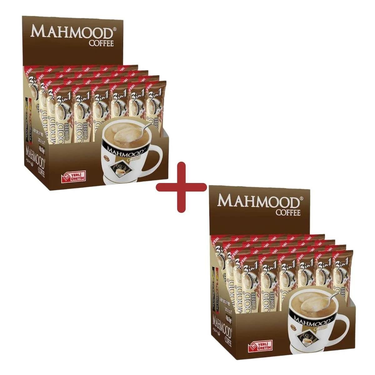 Mahmood Coffee 3'ü 1 Arada Sütlü Köpüklü Paket Granül Kahve 48x18 gr