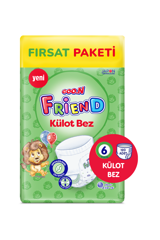 Goo.n Friend 6 Numara Külot Bebek Bezi 120 adet
