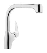 Artema A42151 Kuğu Çift Girişli Aç Kapa Eviye Bataryası Krom