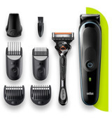Braun MGK 5345 Saç Sakal 5 Başlıklı Çok Amaçlı Sinekkaydı Kuru Tıraş Makinesi