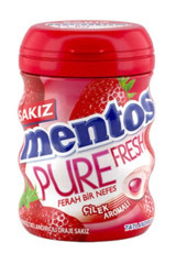 Mentos Pure Fresh Çilekli Sakız 6'lı