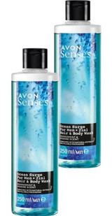 Avon Senses Ocean Surge Nane-Deniz Duş Jeli 2x250 ml