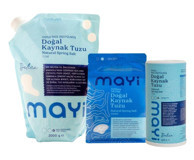 Mayi Tuz Sofralık İyotsuz Toz Kaynak Tuzu Paket 23 kg