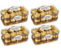 Ferrero Rocher Fındıklı Sütlü Çikolata 200 gr 4 Adet