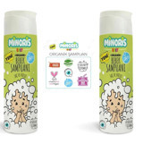 Minoris Baby Organik Göz Yakmayan Yenidoğan Tüm Ciltler Bitkisel Bebek Şampuanı 2x200 ml