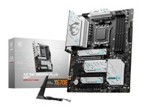 MSI X670E X670E AM5 Soket DDR5 Bellek 7800 Mhz PCIe 4.0 HDMI Wifi Overclock ATX Gaming AMD Uyumlu Anakart