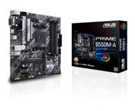 Asus Prime B550M AM4 Soket DDR4 Bellek 4800 MHz PCIe 4.0 HDMI Micro ATX AMD Uyumlu Anakart
