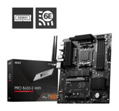 MSI Pro B650-S AM5 Soket DDR5 Bellek 7200 Mhz PCIe 4.0 HDMI Wifi Overclock ATX Gaming AMD Uyumlu Anakart