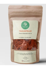 Legume Filizlendirilmiş Kırmızı Mercimek Unlu Glutensiz Tagliatelle Makarna Makarna 200 gr