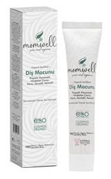 Momwell Organik Florürsüz Diş Macunu 75 ml
