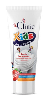 Dr. Clinic Çilekli Florürsüz Diş Macunu 75 ml