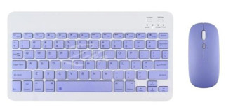 Huawei Matepad T10S 10.1" Sessiz Mor Kablosuz Klavye Mouse Seti