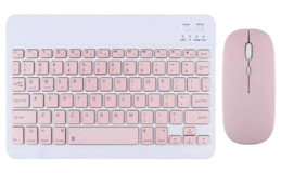 Hometech Alfa 10LA 10.1" Sessiz Pembe Kablosuz Klavye Mouse Seti