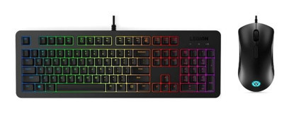 Lenovo Legion KM300 Işıklı Siyah Kablolu Klavye Mouse Seti
