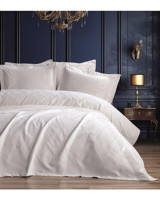 Bella Home Nisan Pamuklu 4 Mevsim 200 x 220 cm Çarşaflı Desenli Çift Kişilik Nevresim Takımı Çok Renkli