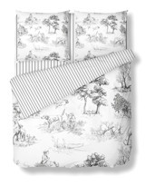 Helen George Victorian Pamuklu 4 Mevsim 200 x 220 cm Çarşaflı Desenli Çift Kişilik Nevresim Takımı Çok Renkli
