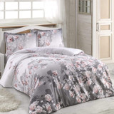 Özdilek Lupita Ranforce 4 Mevsim 200 x 220 cm Çarşaflı Desenli Çift Kişilik Nevresim Takımı Çok Renkli