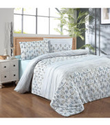 Schafer Forever Pamuklu 4 Mevsim 200 x 220 cm Çarşaflı Desenli Çift Kişilik Nevresim Takımı Çok Renkli