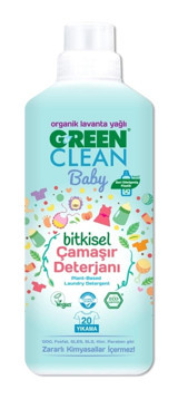 Green Clean Lavanta Yağlı Bitkisel 1000 ml Sıvı Bebek Deterjanı