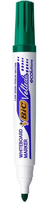 Bic 1701 Doldurulabilir Silinebilir Yeşil Tahta Kalemi