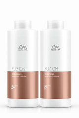 Wella Fusion Intense İpek Özü Etki Boyalı Saçlar Tüm Saçlar İçin Kadın Saç Kremi 2x1 lt