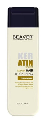 Beaver Keratin Hair Thickening Keratin Etki Keratinli Tüm Saçlar İçin Unisex Saç Kremi 200 ml