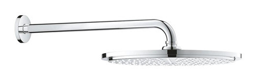 Grohe 26066000 Metal Arıtmalı Tasarruflu Yuvarlak Yağmur Tepe Duş Başlığı Gümüş