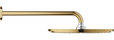 Grohe 26066GL0 Metal Tazyikli Arıtmalı Tasarruflu Yuvarlak Sprey-Yağmur Tepe Duş Başlığı Altın