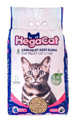 Hegacat Kalın Taneli Çam Pelet Kedi Kumu 10 lt