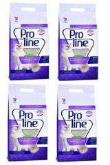 Pro Line Lavanta Kokulu Topaklanan İnce Taneli Bentonit Kedi Kumu 4x5 lt