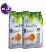 Gardenmix Lavanta Kokulu Topaklanan İnce Taneli Bentonit Kedi Kumu 2x10 lt