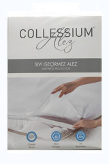 Collessium Pamuk Lastikli Sıvı Geçirmez 150 x 200 cm Çift Kişilik Alez