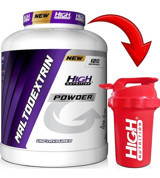 High Nutrition Maltodextrin 120 Servis Kilo Aldırıcı Karbonhidrat 3000 gr Toz + Shaker Hediye
