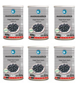Marmarabirlik 231-260 Kalibre Tuzlu Salamura Siyah Zeytin Teneke 6x800 gr