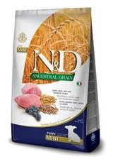 N&d Ancestral Grain Kuzu Etli Yaban Mersinli Orta Irk Yavru Köpek Maması 2.5 kg