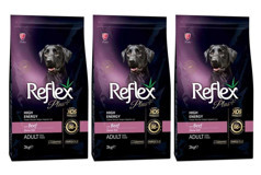 Reflex High Energy Dana Etli Tüm Irklar Yetişkin Köpek Maması 3x3 kg
