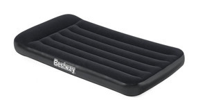 Bestway Tritech Airbad Katlanır Elektrikli Kamp Tek Kişilik Şişme Yatak Siyah