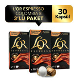 Lor Colombia Espresso 3x10'lu Kapsül Kahve
