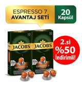 Jacobs 7 Classic Espresso 2x10'lu Kapsül Kahve